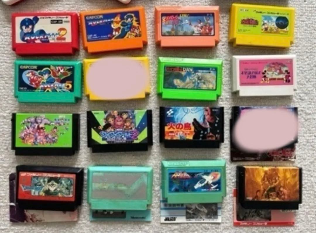 ファミコン互換機　ソフト16本　バラ売り可