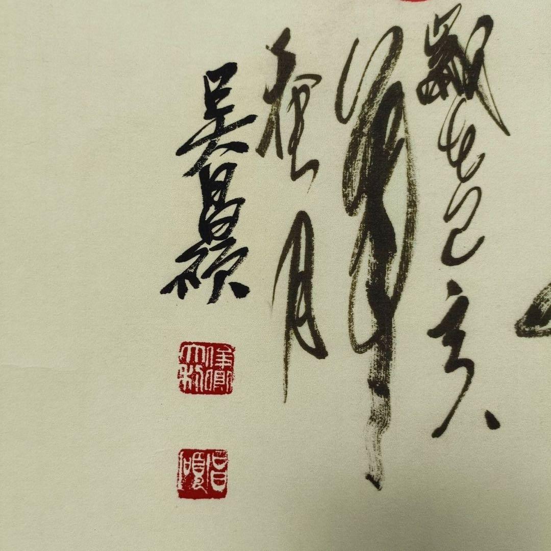 王希孟 山水画 掛け軸 中堂 千里江山図 中国画 表装済 77×175cm