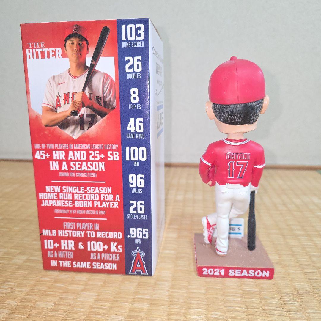 2021 エンゼルス 大谷翔平 ヒストリックシーズン ボブルヘッド 人形