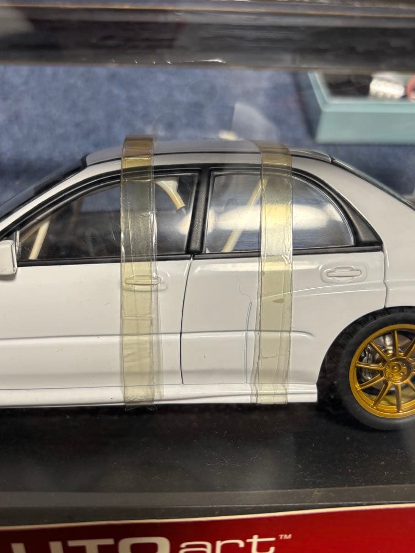 AUTOart 1/18 スバル インプレッサ WRC ホワイト　限定品　レア物