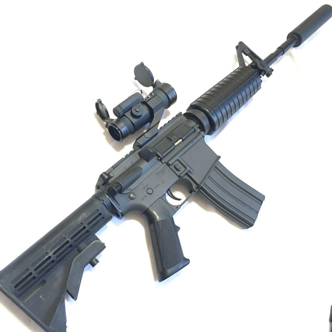 【動作快調＆カスタム!!】 東京マルイ 電動ガン M4A1 カスタム セット!!