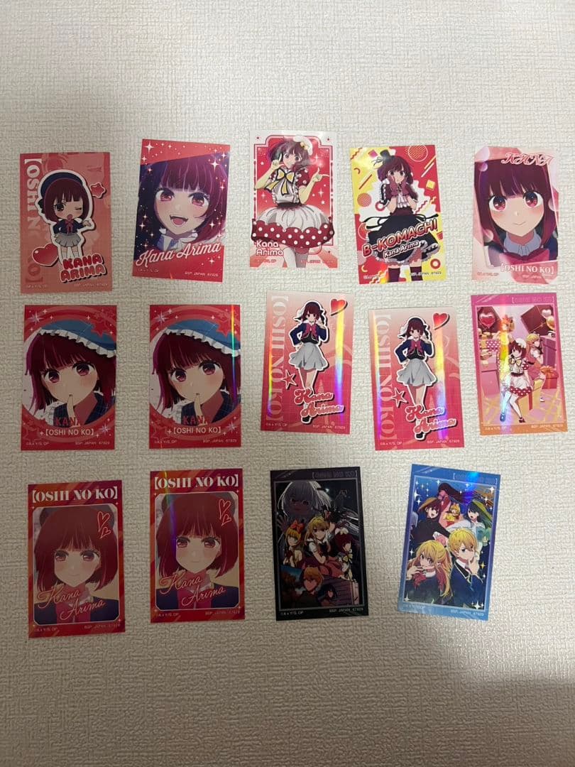 推しの子 一番くじ 【有馬かな】B賞 E賞 下位賞セット