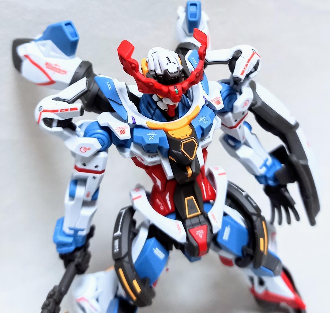 完成品 HG 1/144 GQuuuuuuX ジークアクス 組立て済 ジャンクE