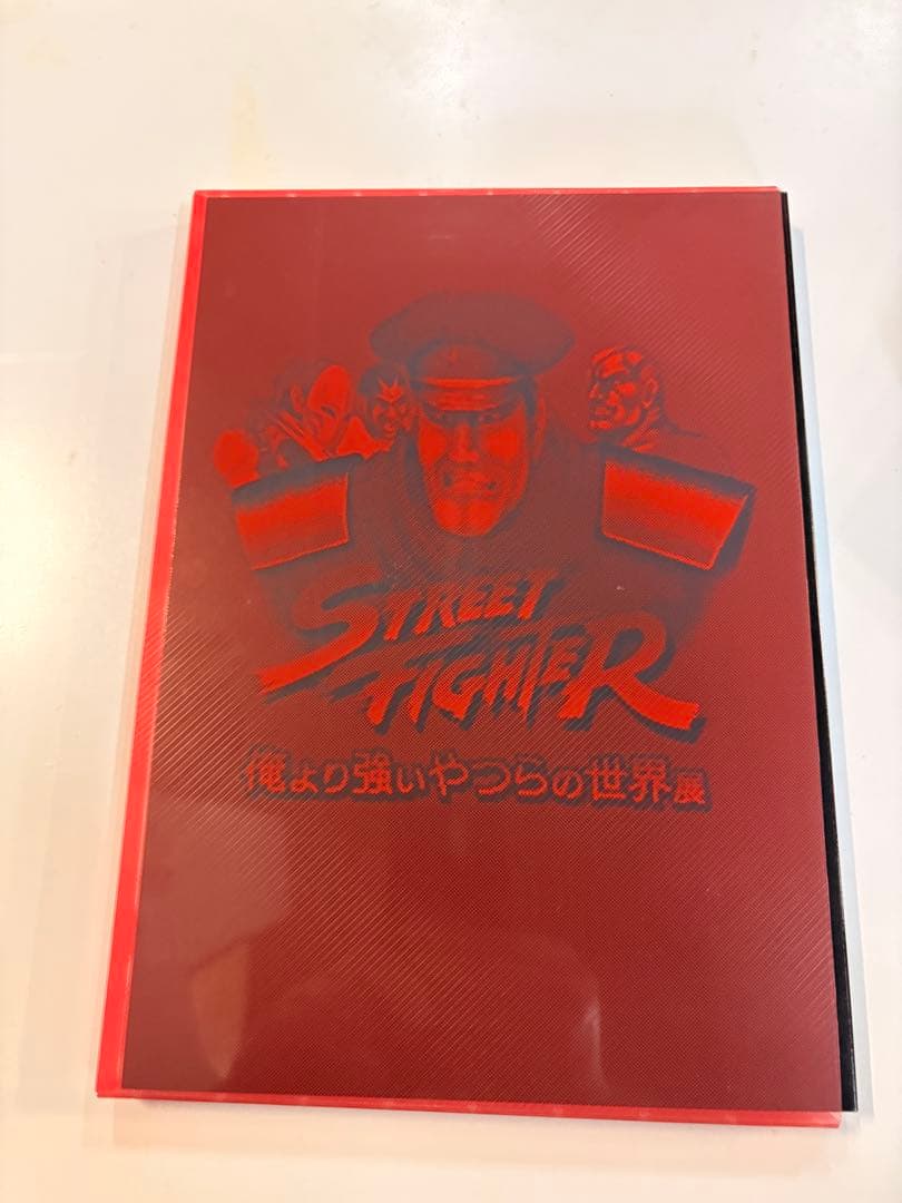 ストリートファイター 俺より強いやつらの世界展 図録 A4 福岡展 限定カード付