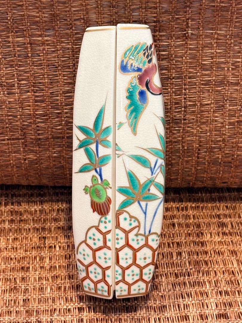 ぶりぶり香合　陶芸品　平安 桃山窯