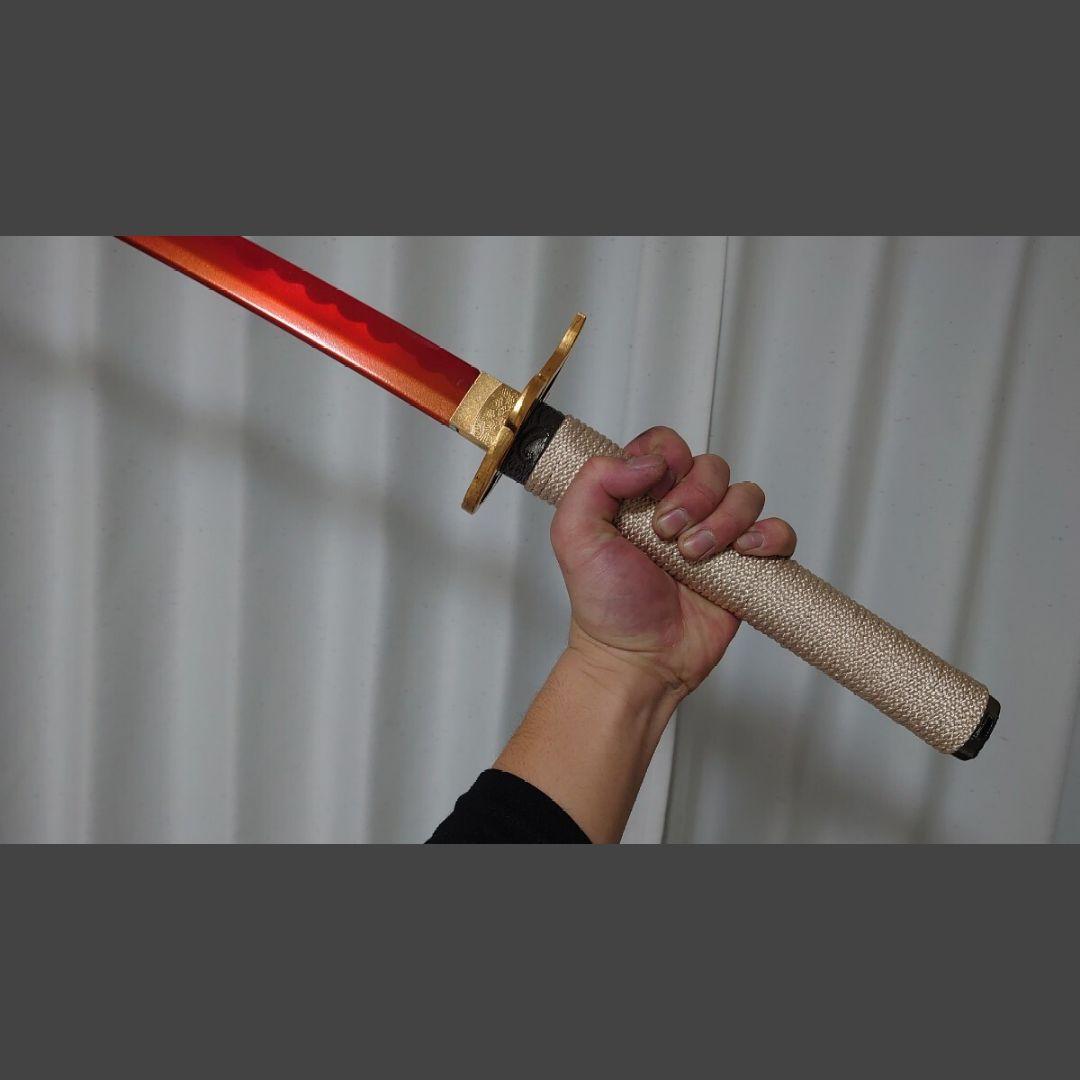 煉獄 日輪刀風 模造刀 亜鉛合金製 (1kg)