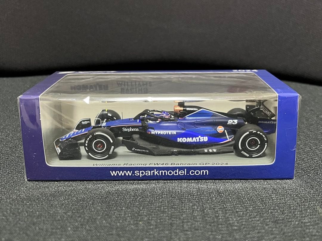 Williams Racing FW46 Bahrain GP 2024ミニカー
