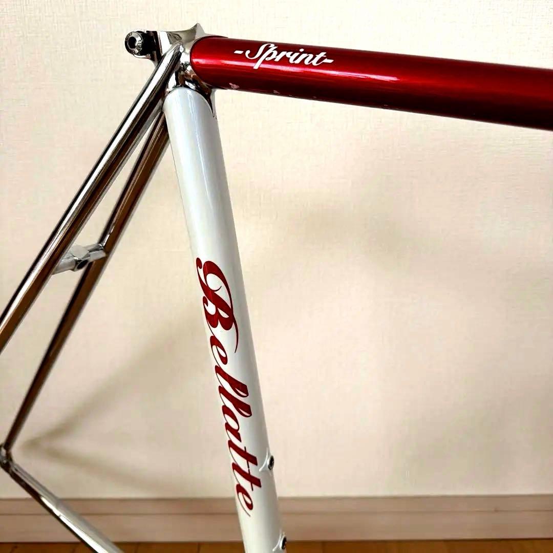 Bellatte ベラーテ クロモリフレームセット　ステム BB付き