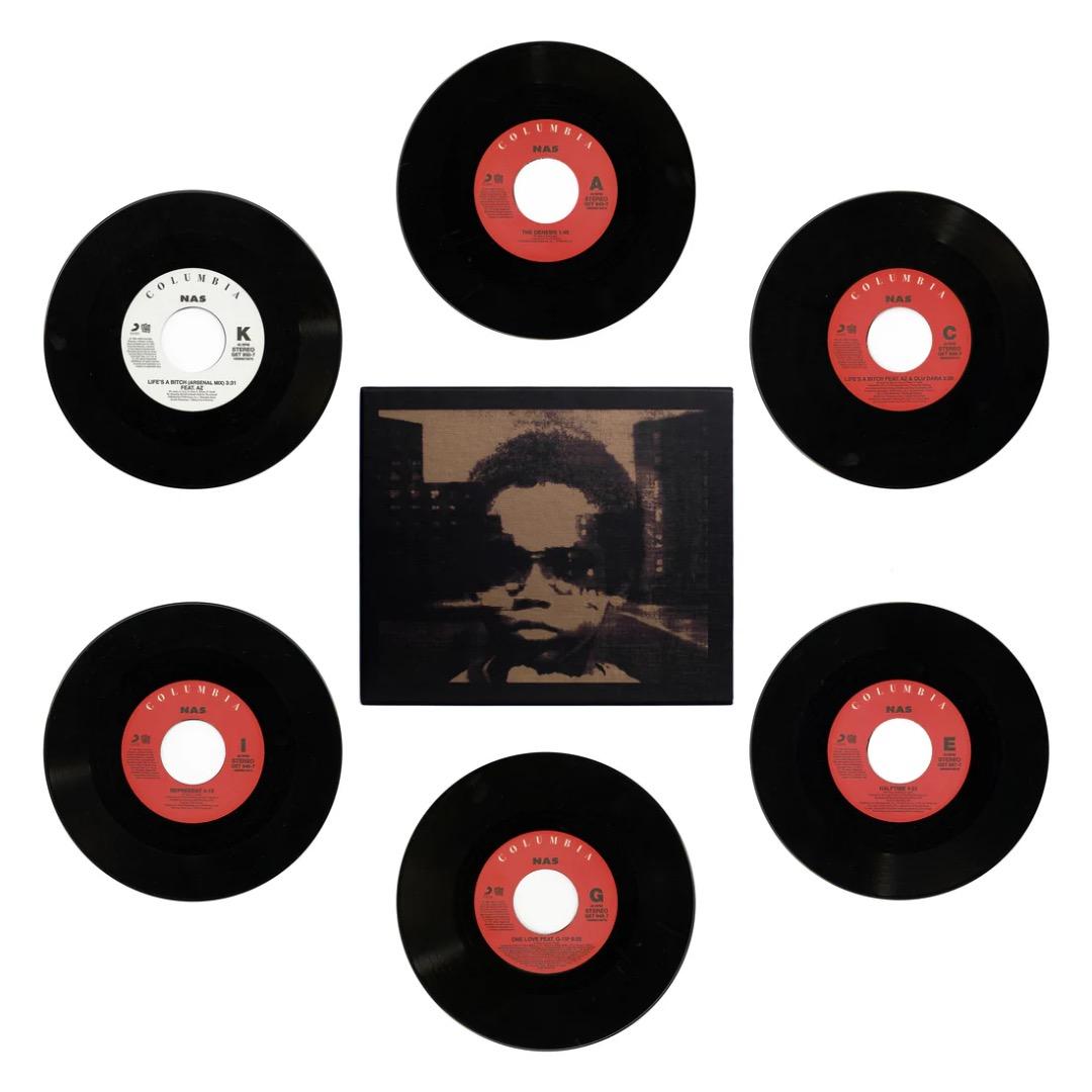 7インチ6枚組 NAS Illmatic 30th BoxSet 3000組限定