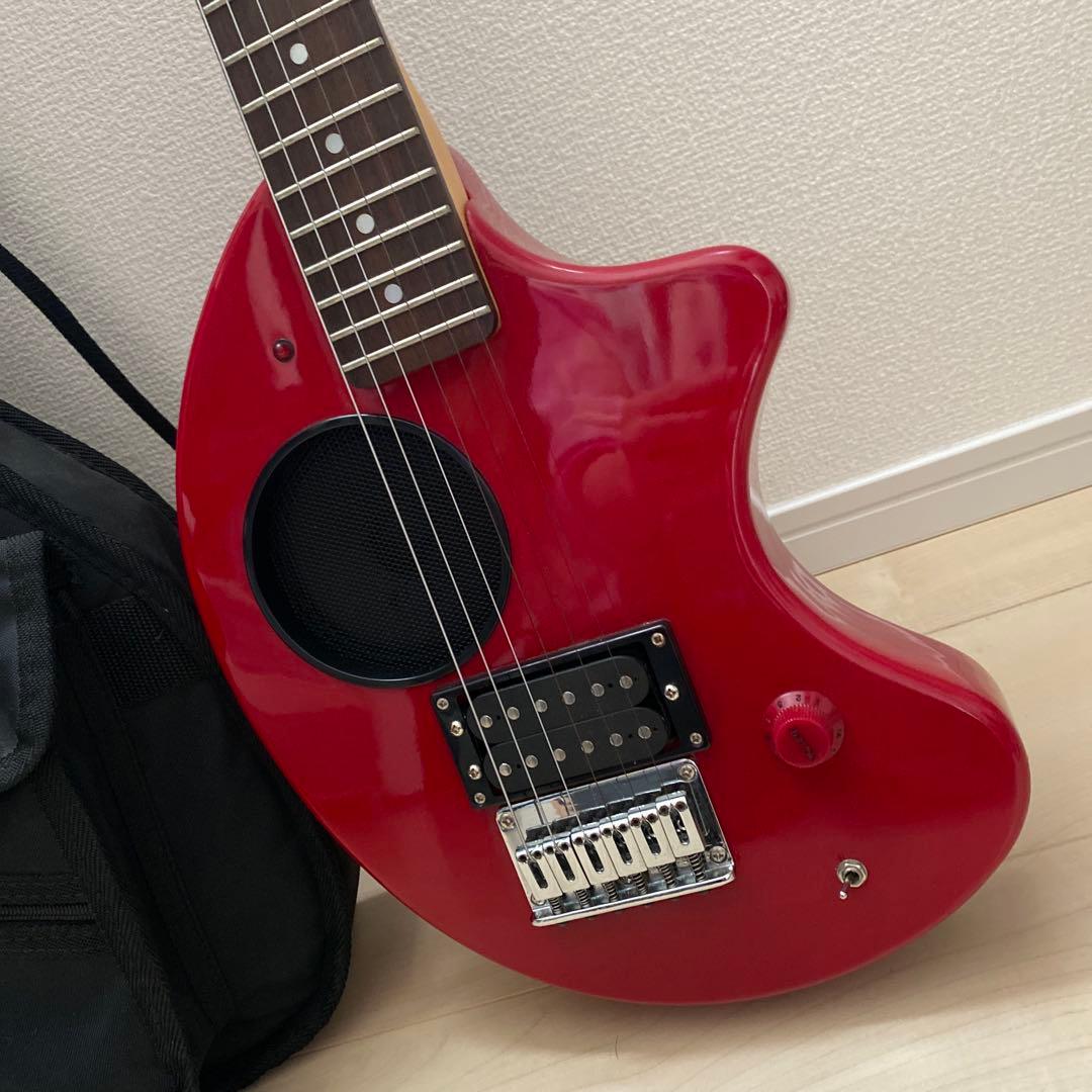 良品★FERNANDESフェルナンデス★ZO-3ゾーさんギター レッド★ケース付