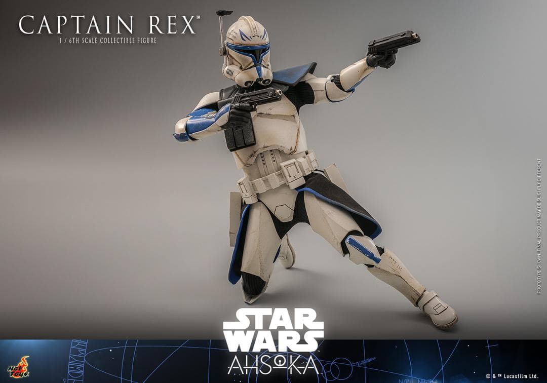 ホットトイズ1/6スター・ウォーズ：アソーカ キャプテン・レックス TMS119