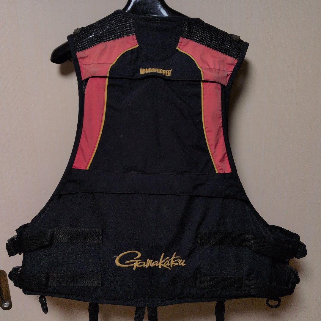 Gamakatsu ライフジャケット LL サンライン、ツバ付きニット帽