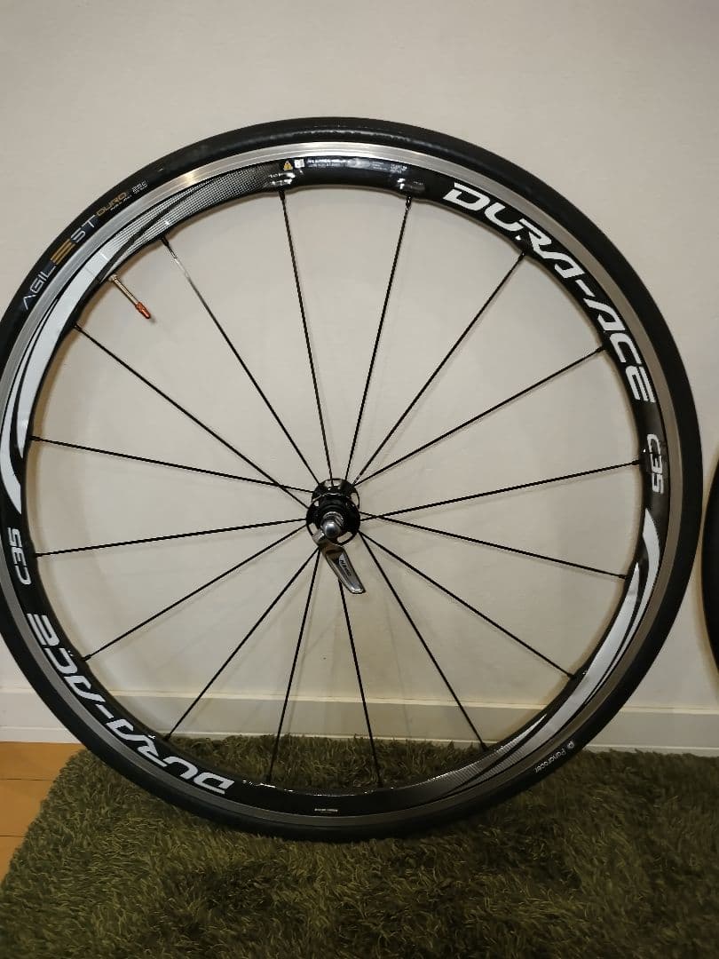 Dura-Ace WH-9000 C35軽量カーボンホイール｜11s 前後セット