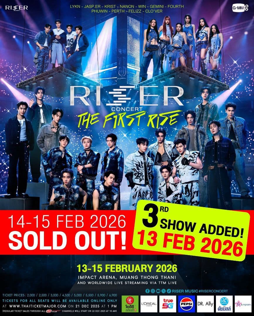 GMMTV RISER 自筆サイン入りポスター
