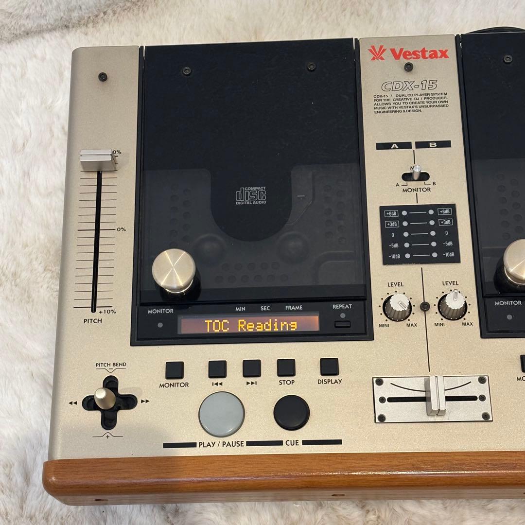 【美品】vestax CDXー15