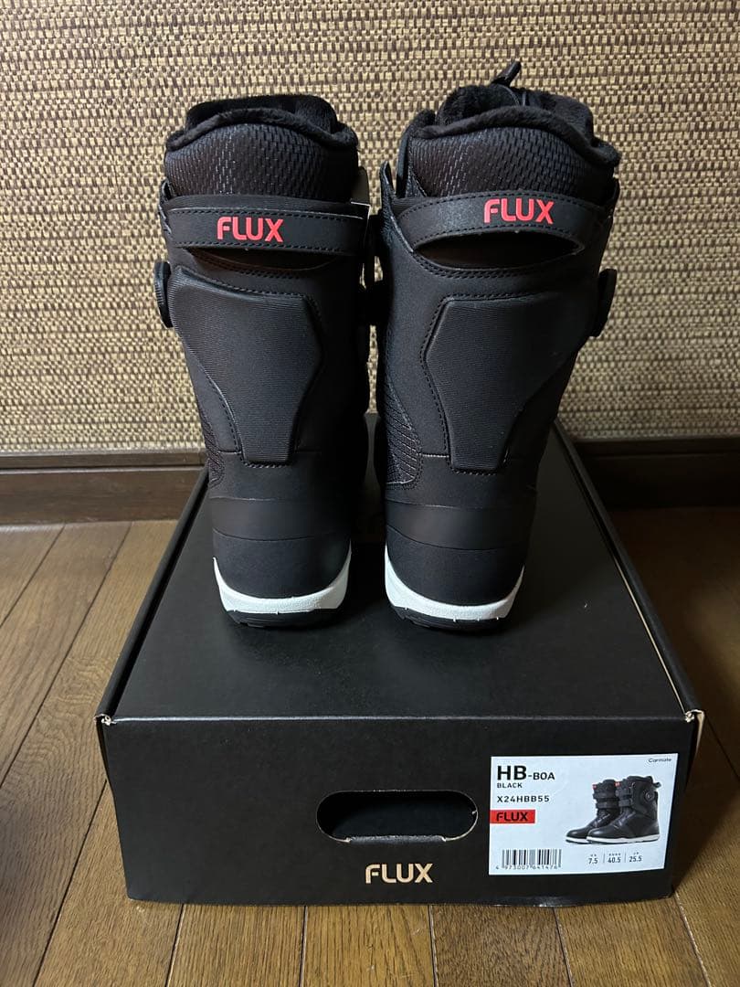 FLUX HB-BOA ブラック 25.5cm
