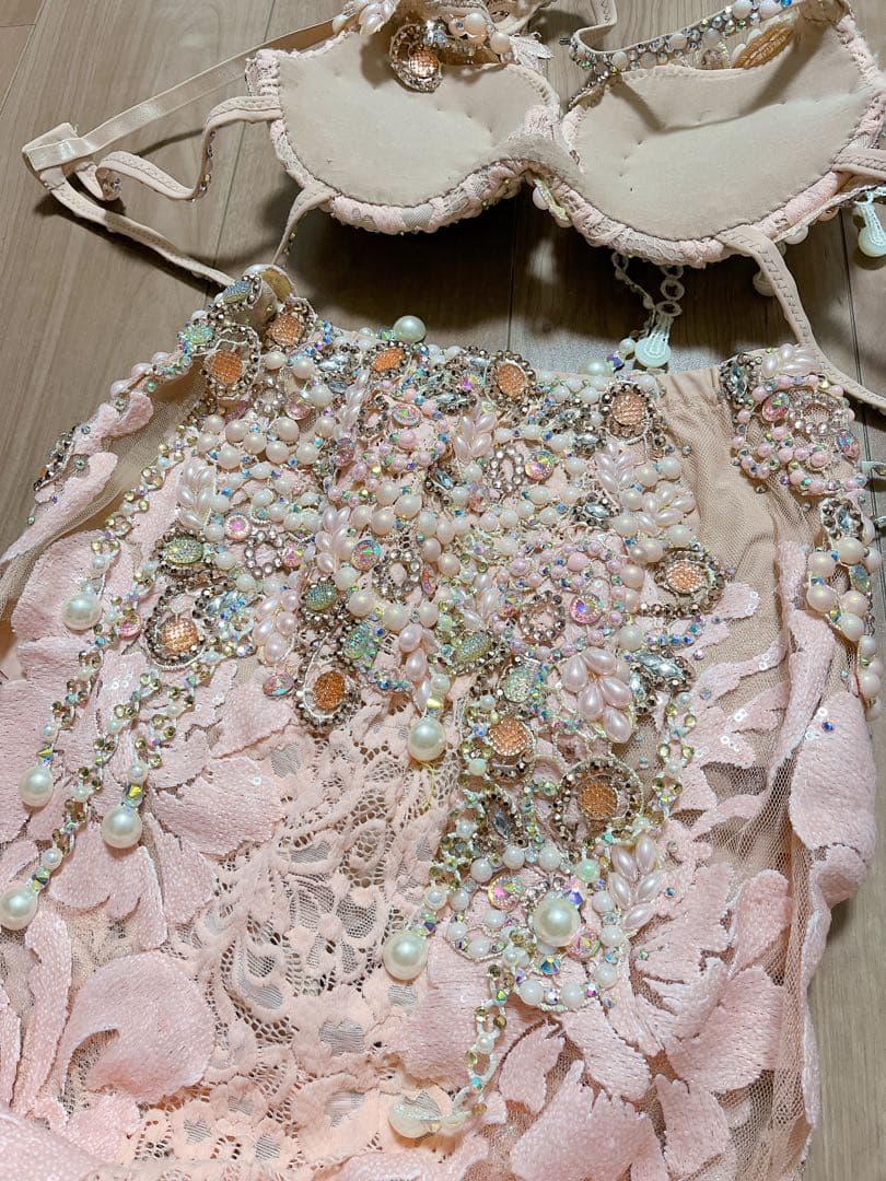 【美品】イリーナ Irina ベリーダンス衣装　ピンク