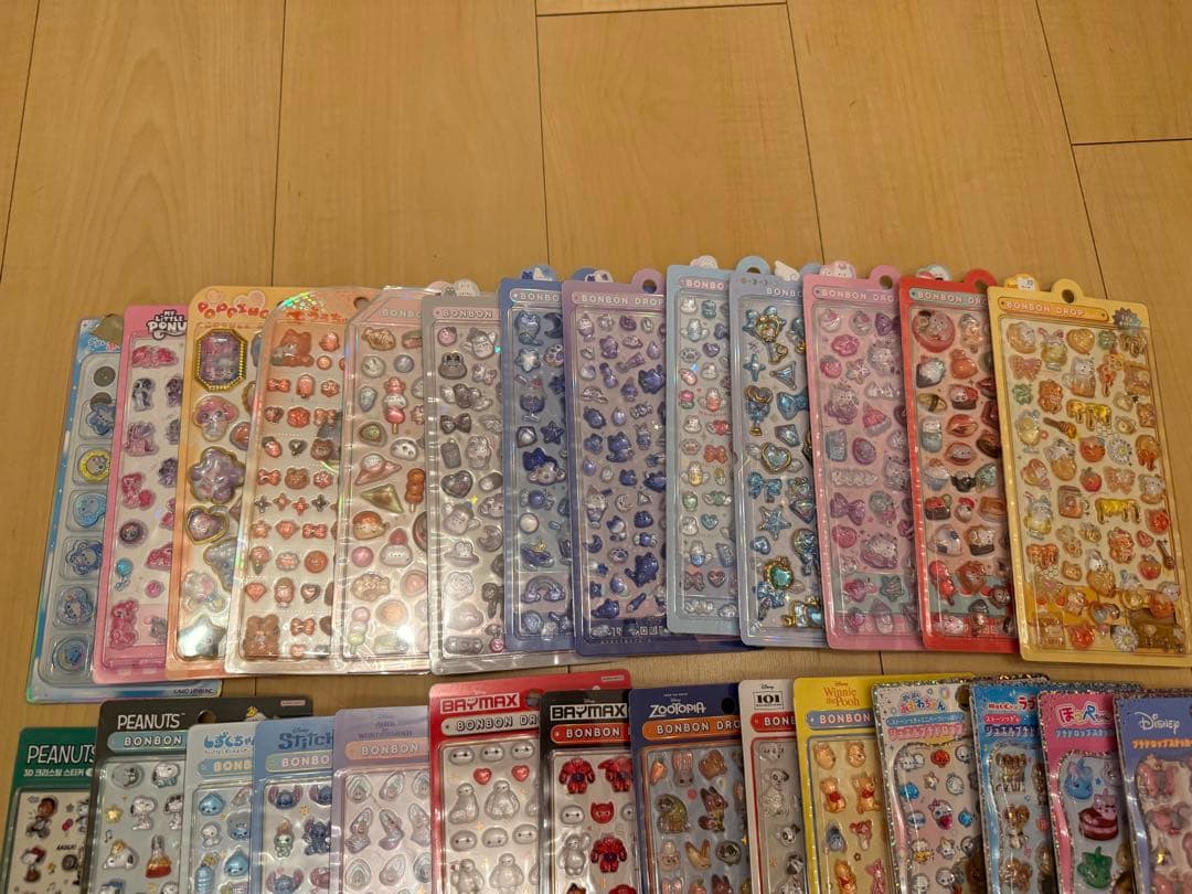 【正規品】SALEボンボンドロップシール等まとめ売り　52枚