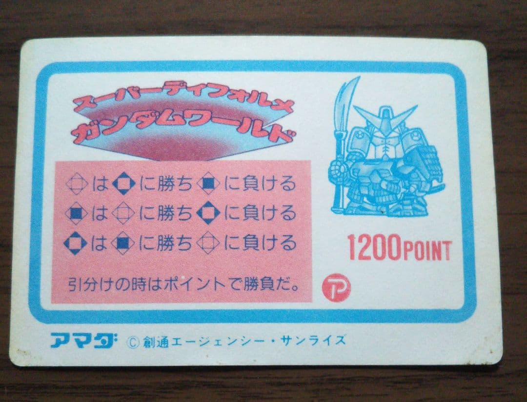 ガンダム GUNDAM カードダス  アマダ