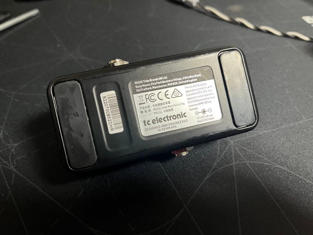 TC ELECTRONIC POLYTUNE 3 NOIR チューナー