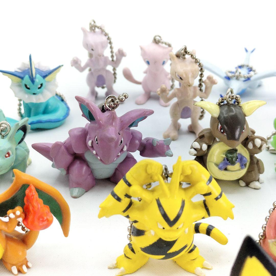 当時物 初代 ポケットモンスター キーホルダー フィギュア ポケモン セット
