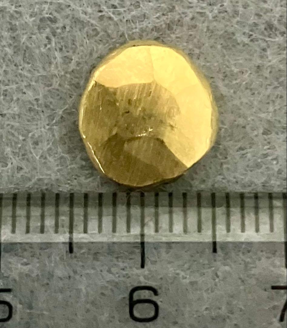 <やっちゃん> 小さな金塊メダル 成分分析済
