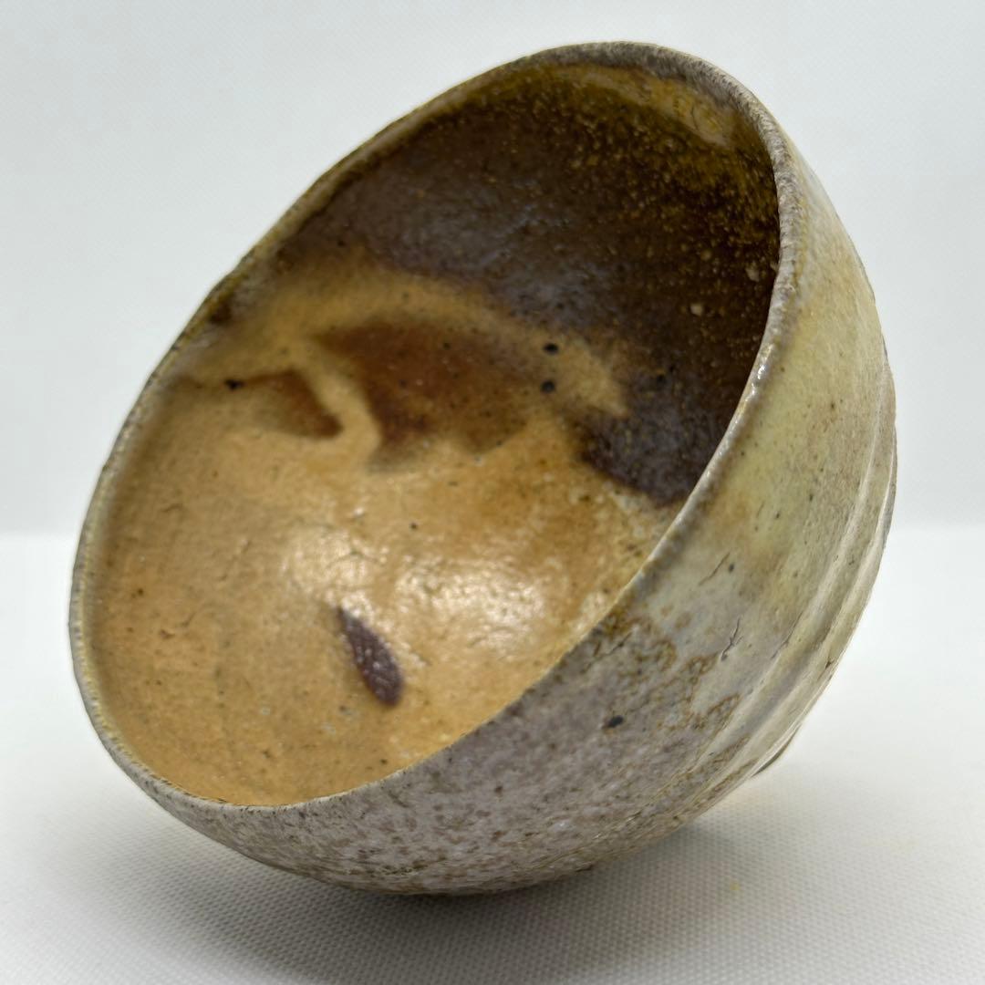 古谷道生 信楽焼 茶器 粉引 茶碗 共箱