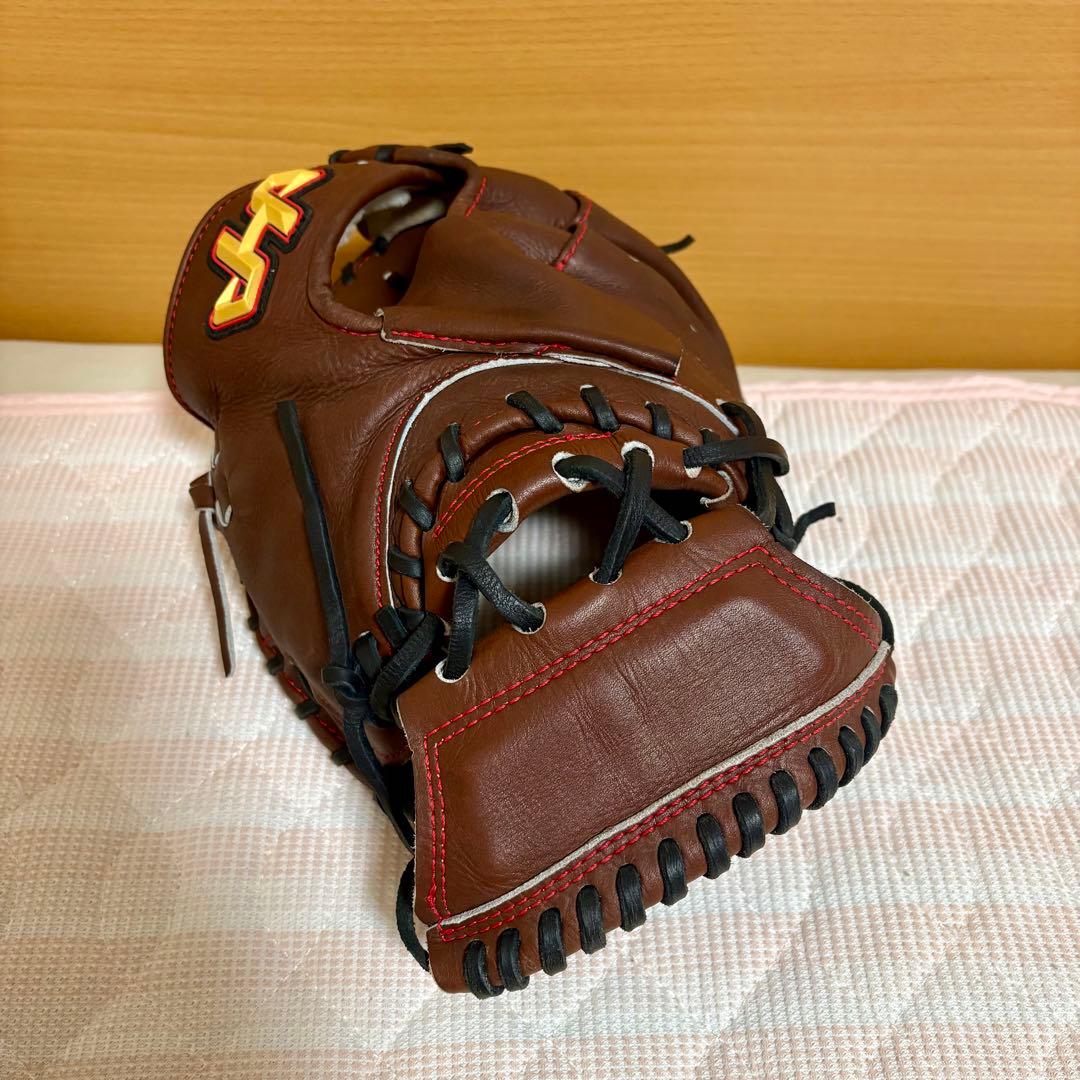 【ほぼ型付けのみ】ハタケヤマキャッチャーミット硬式用甲斐モデル