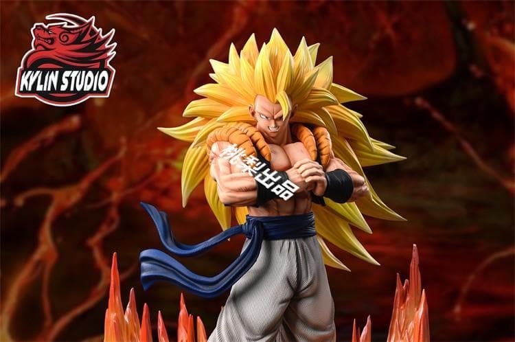 新品未開封『ドラコンボール』 ゴジータ　＊　ベジット　ガレージキット スタチュー