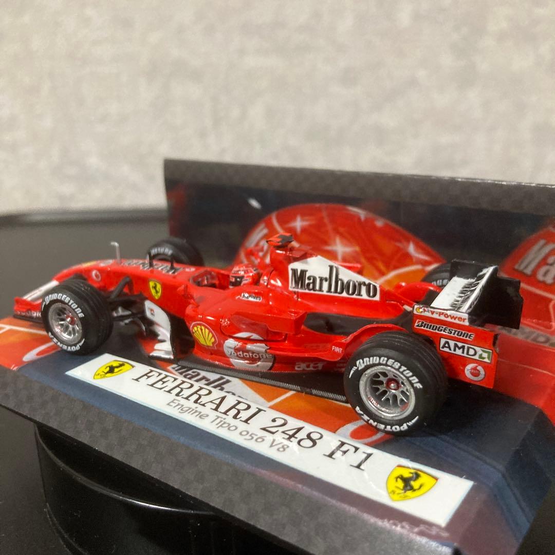 マテル F1 フェラーリ 248 ミハエルシューマッハ ケース ミニチャンプス
