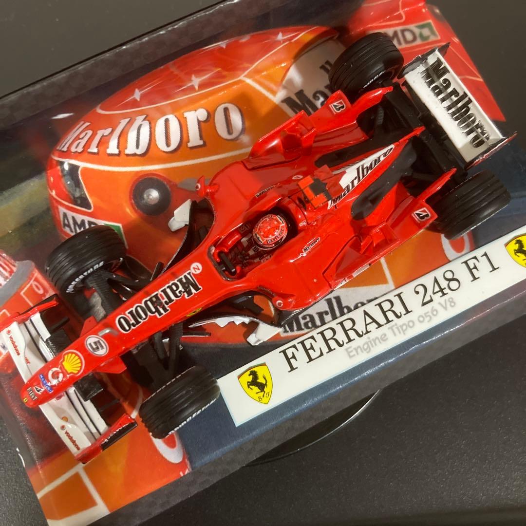 マテル F1 フェラーリ 248 ミハエルシューマッハ ケース ミニチャンプス