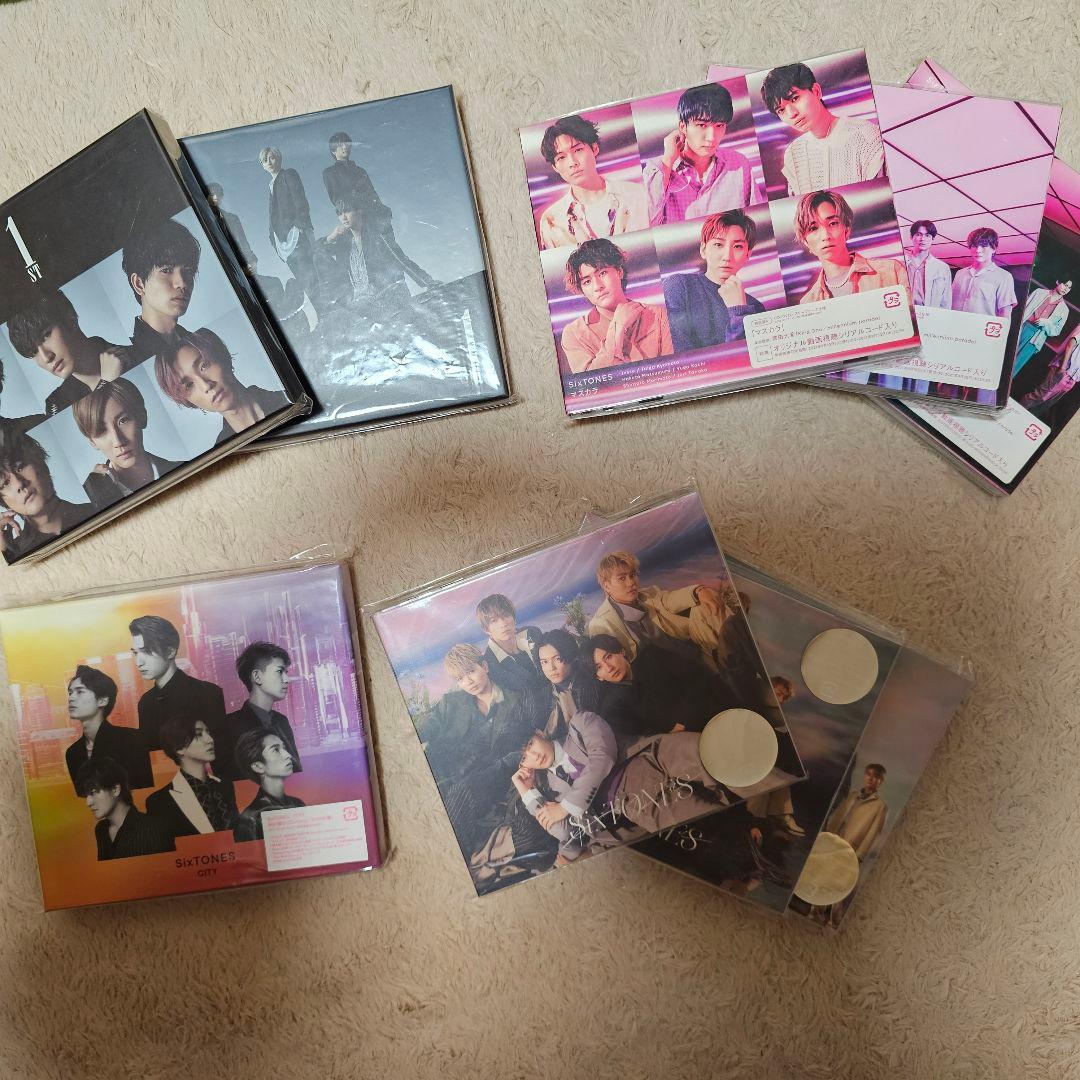 SixTONES　CDまとめ売り