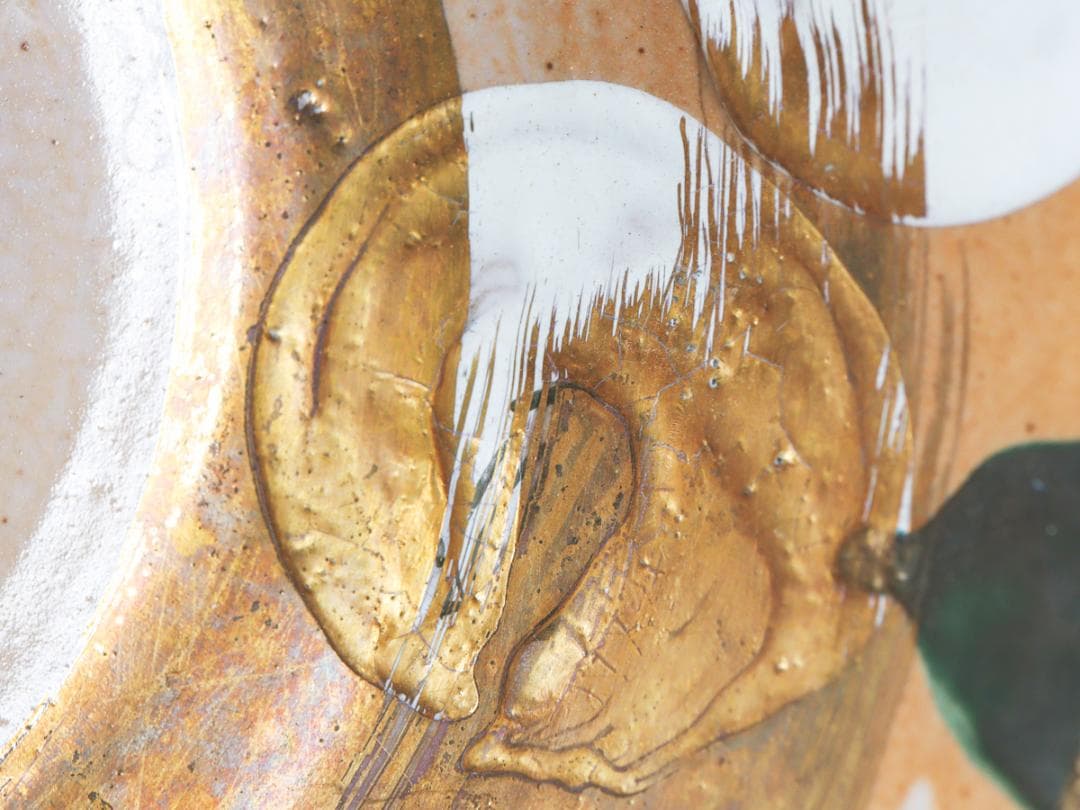 椿絵 大鉢 27cm