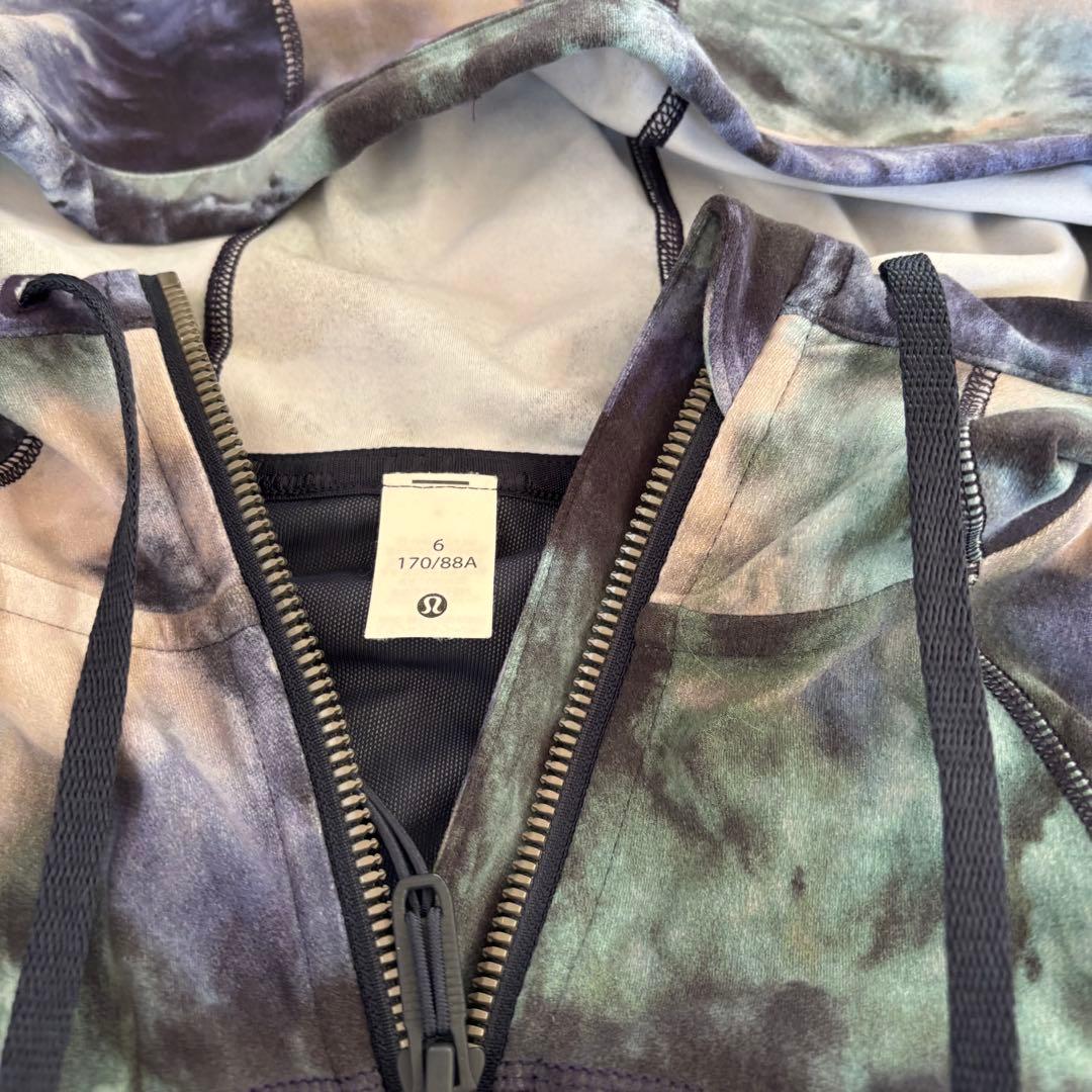 lululemonルルレモン define フルジップフードジャケット