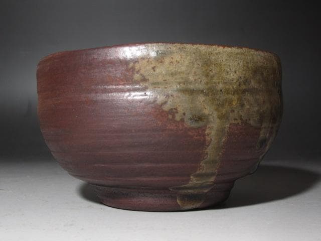 【セール】☆　金重陶陽　茶碗　裏千家　十四代　淡々斎の花押がございます☆y401