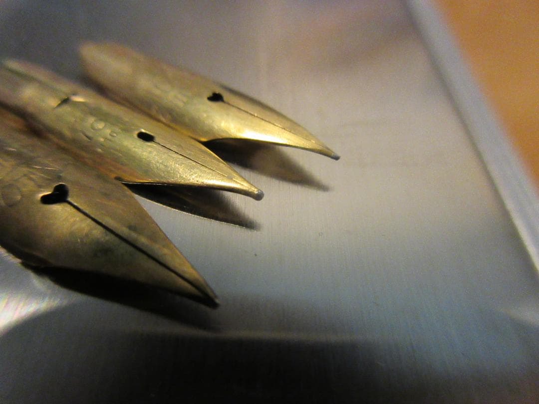 [お取り置き]万年筆ペン先 14K 1.2g 0.3g ／18K 0.49g