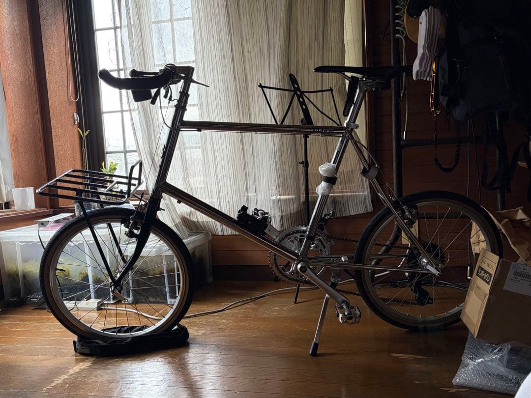 美品 BRUNO ミニベロ ロード クロムプレート 都内引渡し 460サイズ