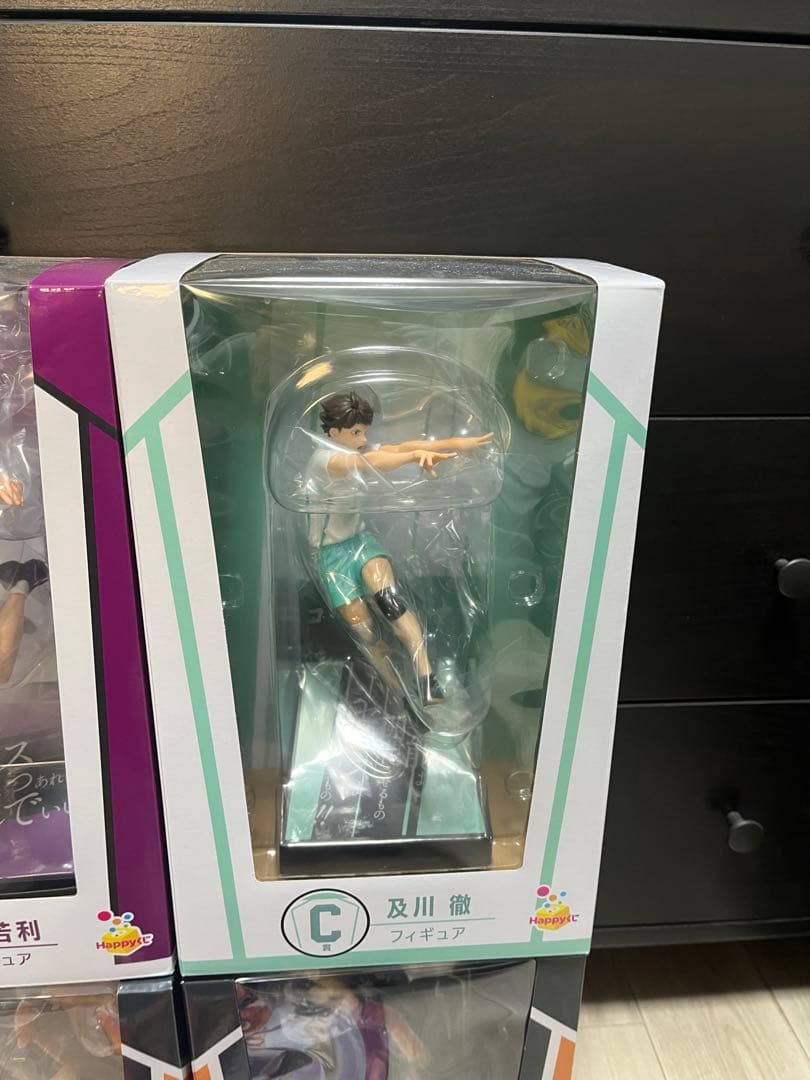 ハイキュー!! happyくじA賞日向B賞影山 C賞及川last牛島 E賞