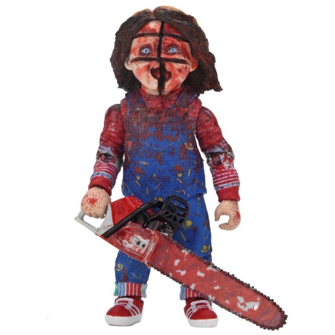 ネカ NECA チャッキー チャイルドプレイ ブラインドフィギュア チェーンソー