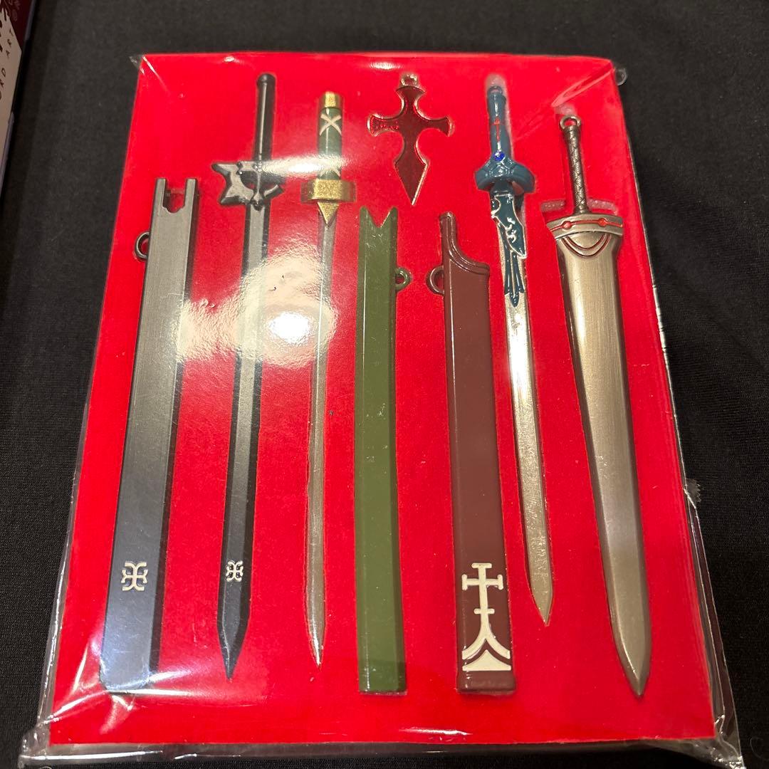 【新品未使用】ソードアートオンライン 刀剣神域 キーホルダーセット