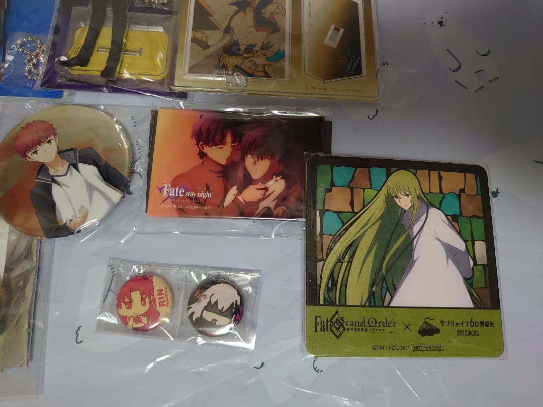 ★　Fate　FGO グッズセット　アクスタ　ラバスト　缶バッジ　ギルガメッシュ