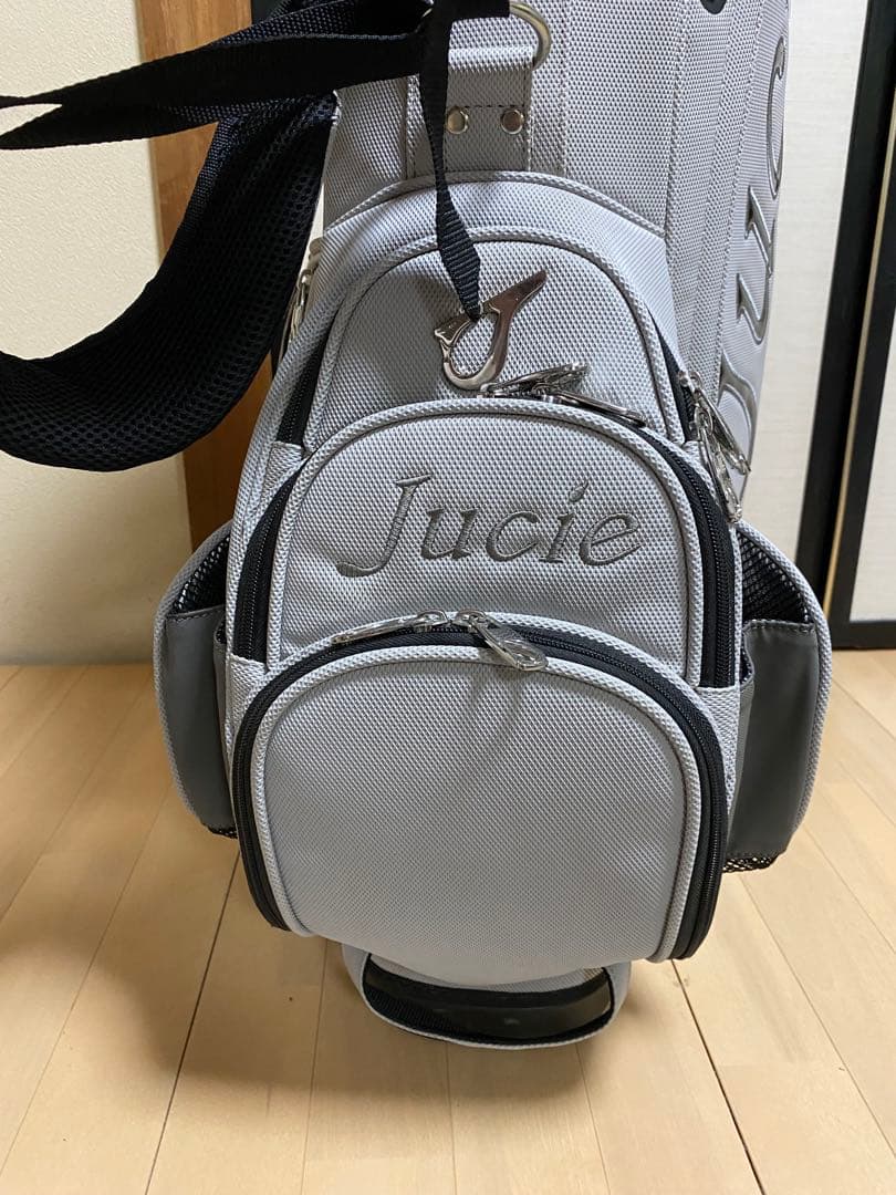 最終価格❗️jucie スタンド式キャディーバック➕シングルショルダー