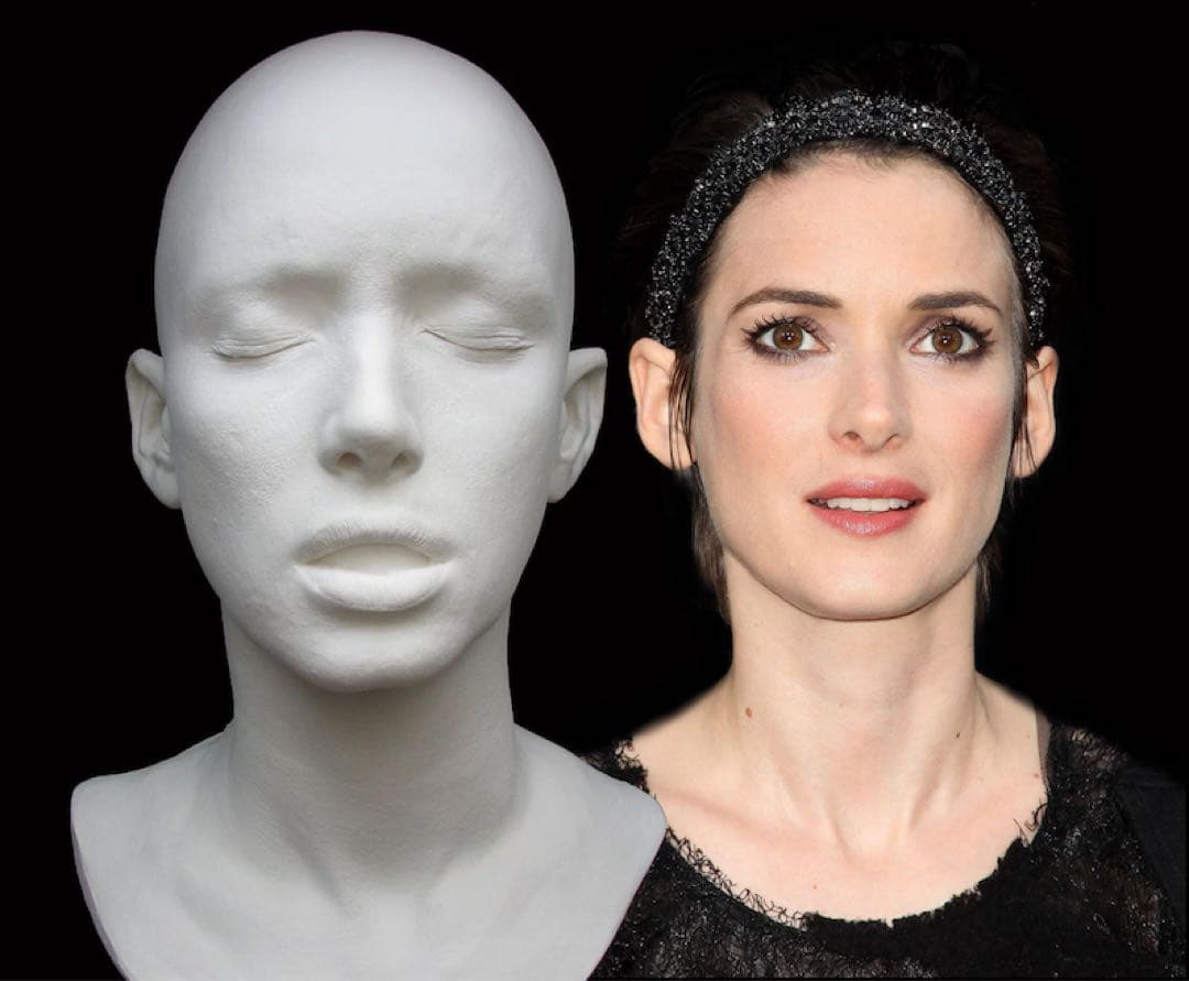 ライフキャスト ライフマスク ウィノナライダーWinonaRyder エイリアン
