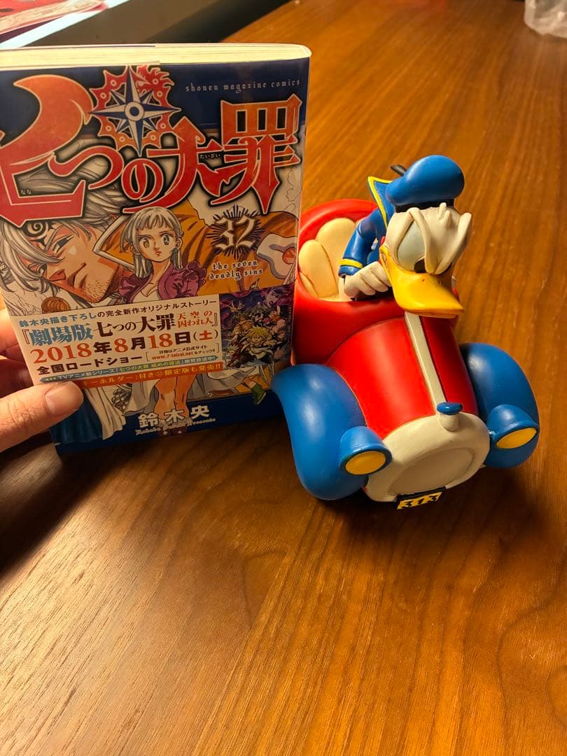 り*め様 ドナルドダック　陶器　フィギュア　レトロ
