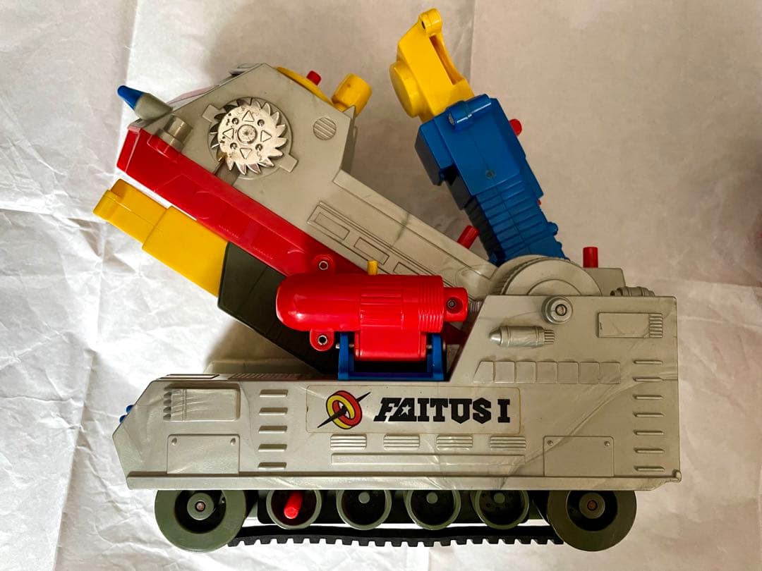 トミー TOMY 恐竜戦隊コセイドン ファイタス I II号合体セット 超合金