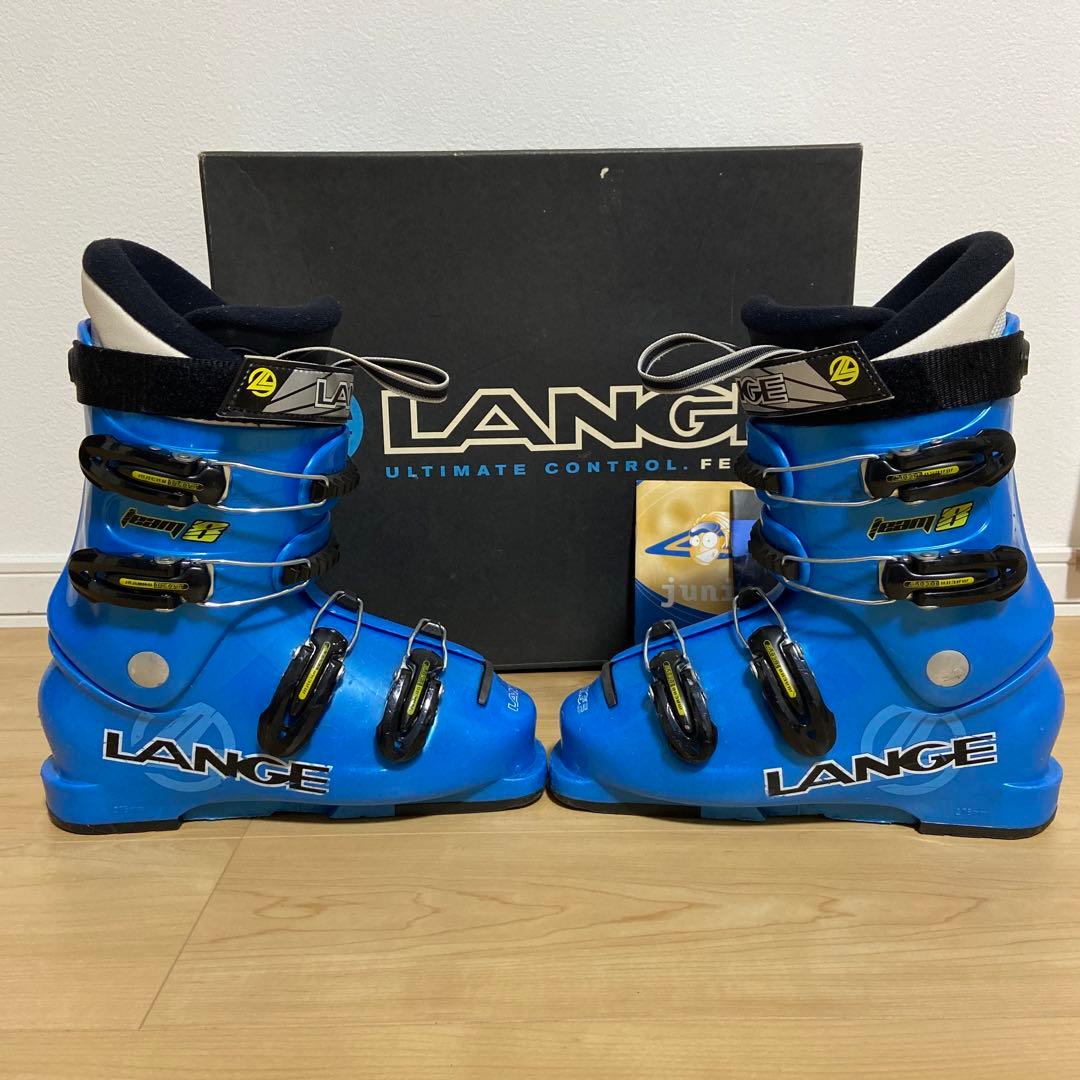 Jr.スキーブーツ　LANGE TEAM8 23.5cm