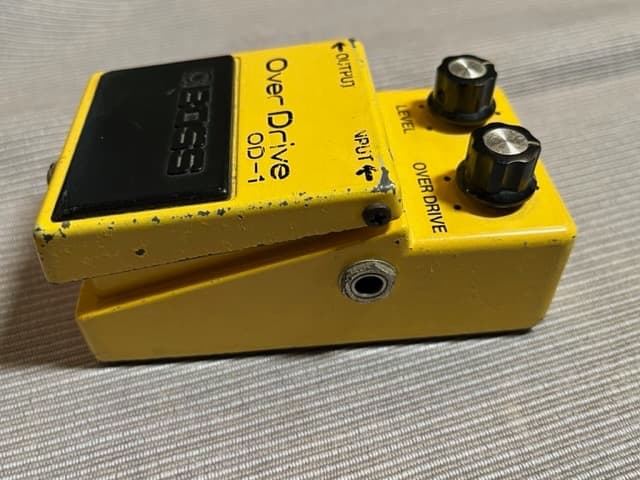 【美品】BOSS OD-1　銀ネジ　1980年製