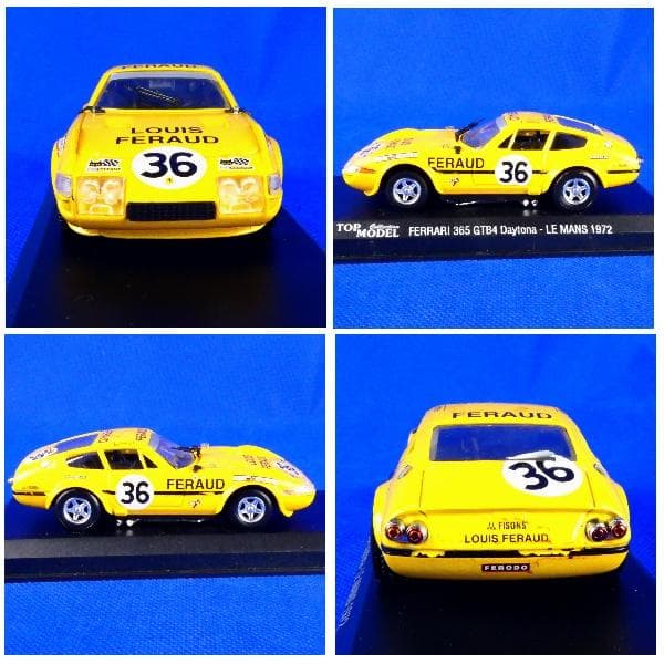 フェラーリ365GTB４デイトナ★３６号車★１９７２年ルマンレース★トップモデル