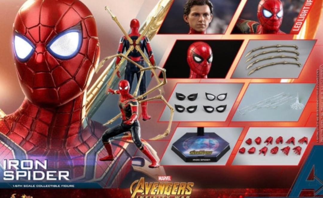未開封アイアン・スパイダー1/6ムービーマスターピース