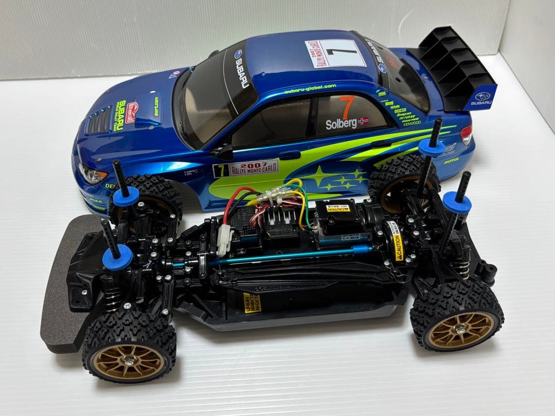 タミヤ 1/10 インプレッサ WRC モンテカルロ (TT-02)プロポ付き